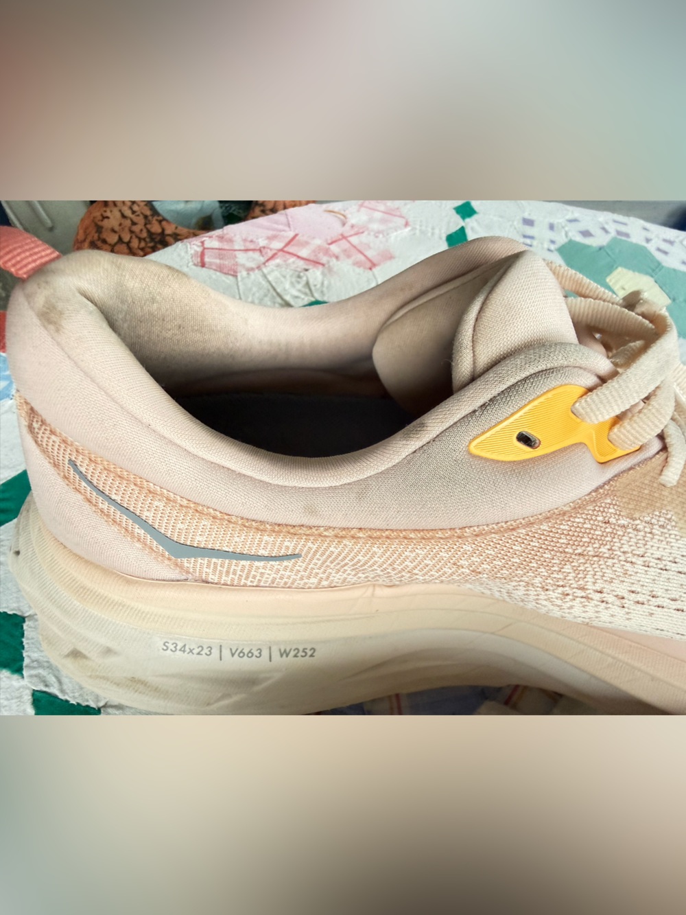 HOKA Bondi 8 Running Shoe, size 11, Cream Vanilla - Picture 13 of 16
